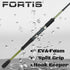 FORTIS 6' Medium Heavy Action 1 Piece Spinning Rod