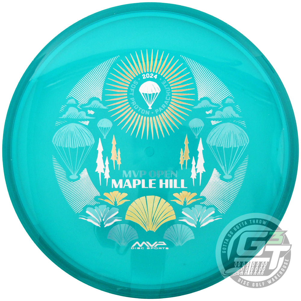 PRE-ORDER Streamline Limited Edition 2024 MVP Open Proton Soft Parachute Putter Golf Disc (Release Date 9/13/24)