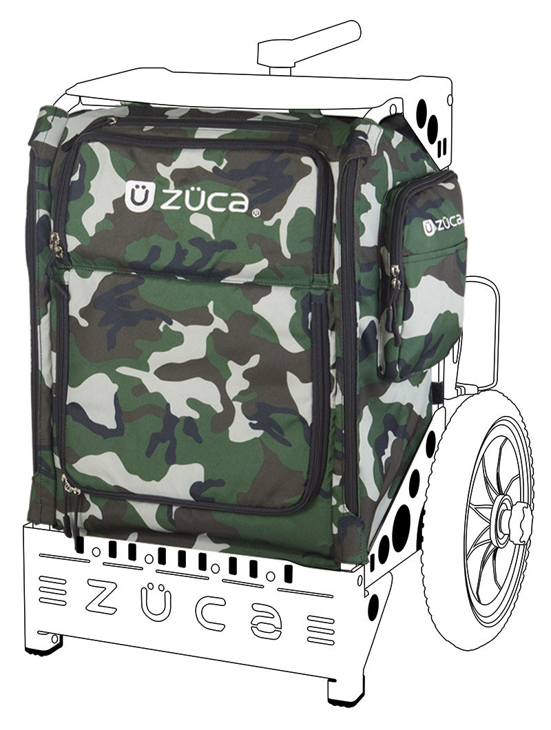 ZUCA LG Backpack Cart Trekker Disc Golf Bag