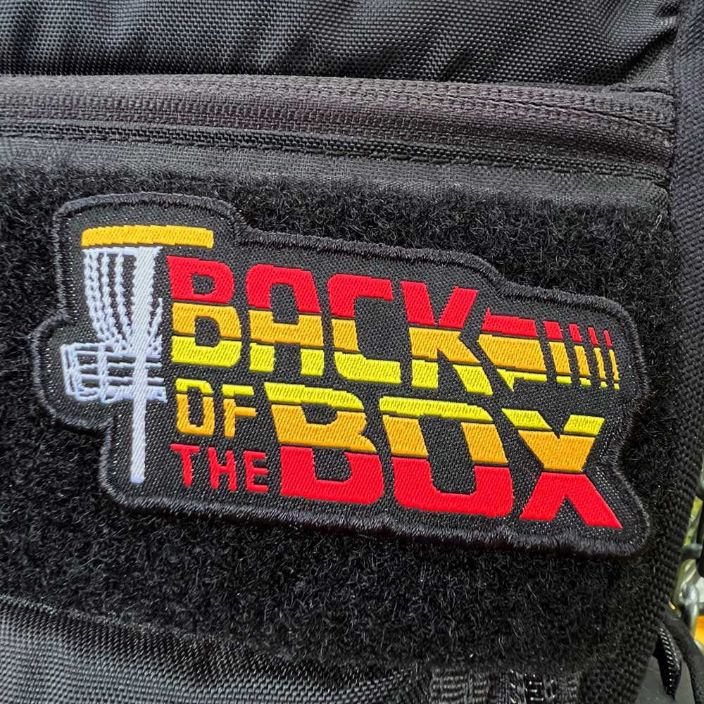 Back of the Box Disc Golf Patches™