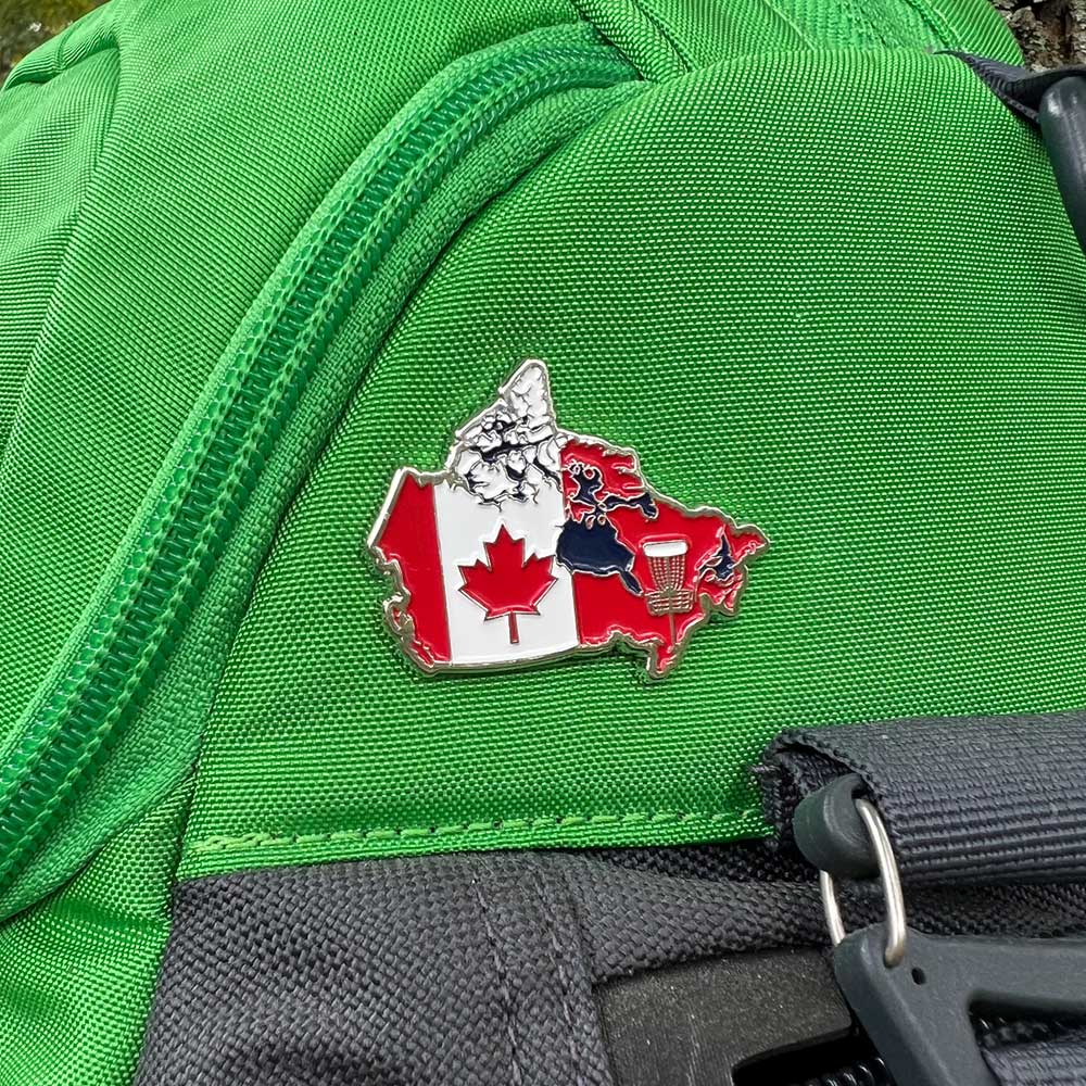 Canada Disc Golf Pin