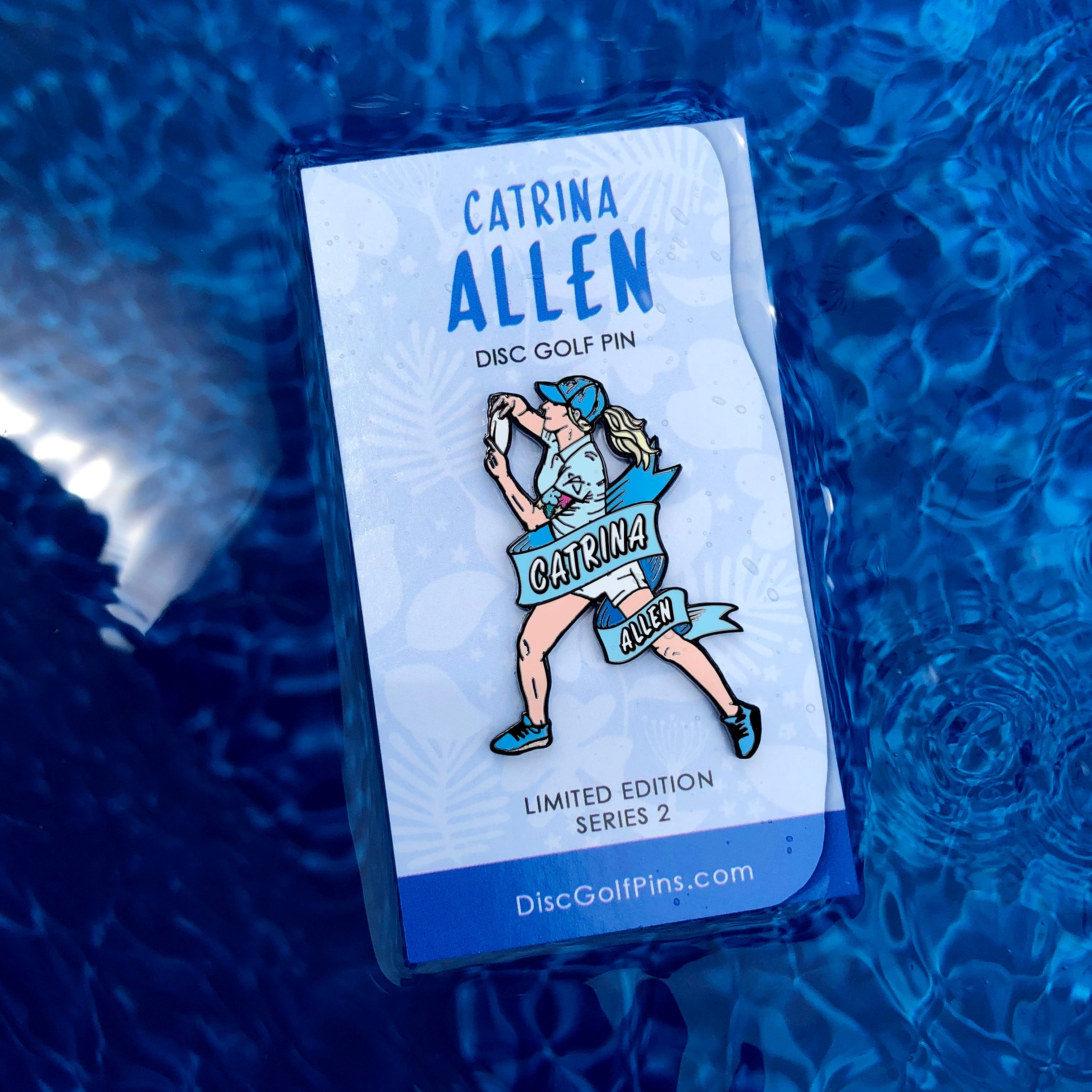 Catrina Allen Disc Golf Pin - Series 2