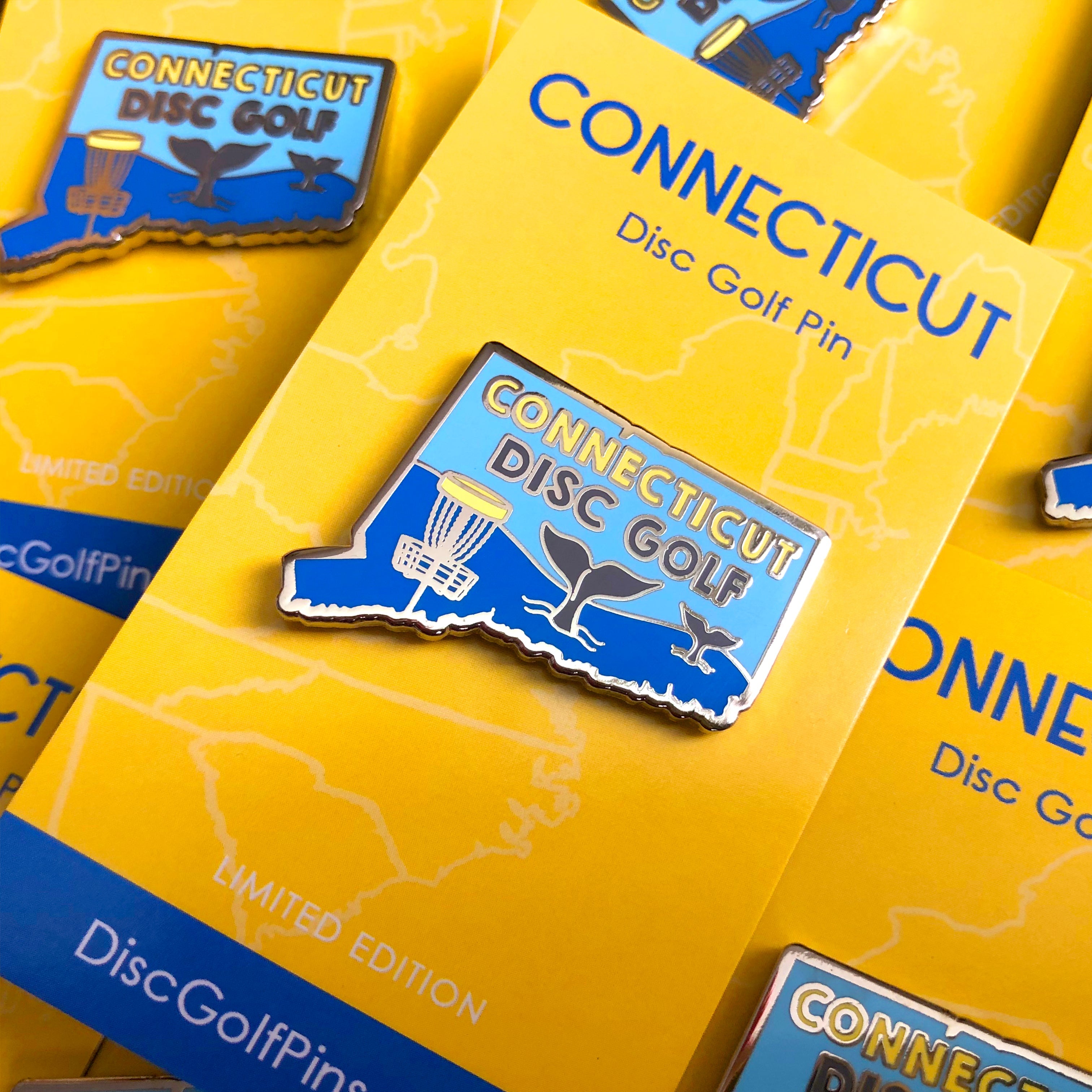 Connecticut Disc Golf Pin