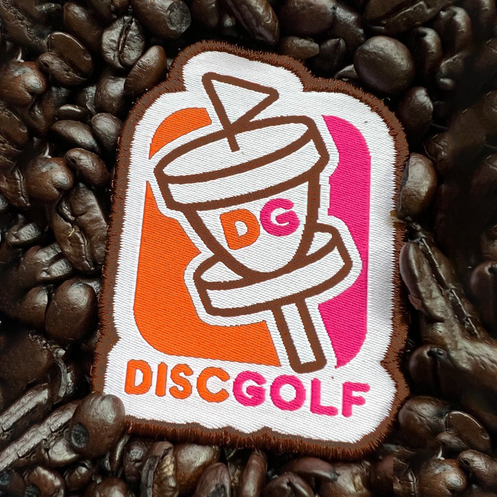 Dunkin Disc Golf Patch