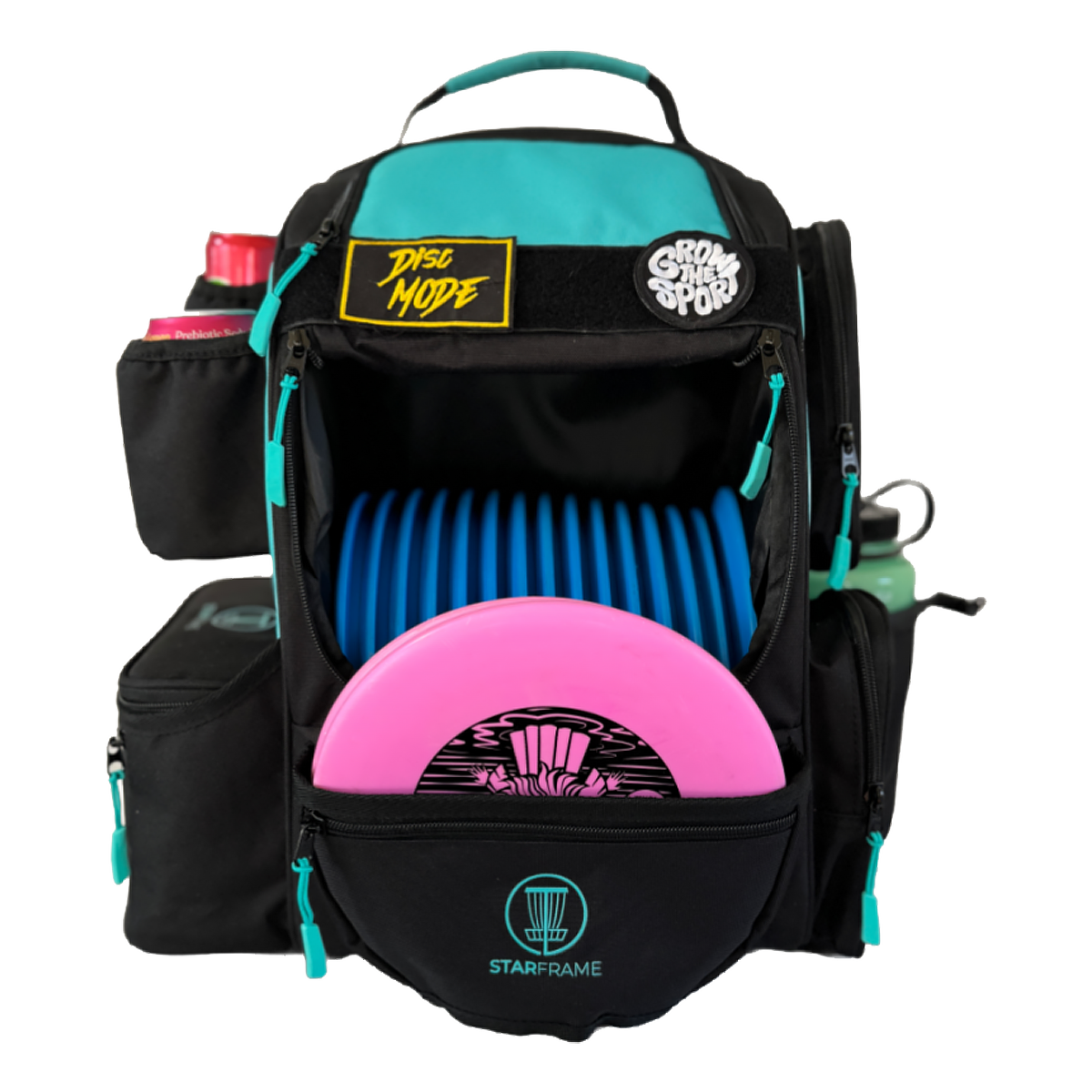 BEAST Disc Golf Bag with Slide-In Cooler