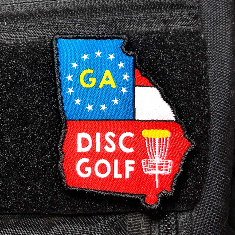 Georgia Disc Golf Patch - Perfect Disc Golf Gift