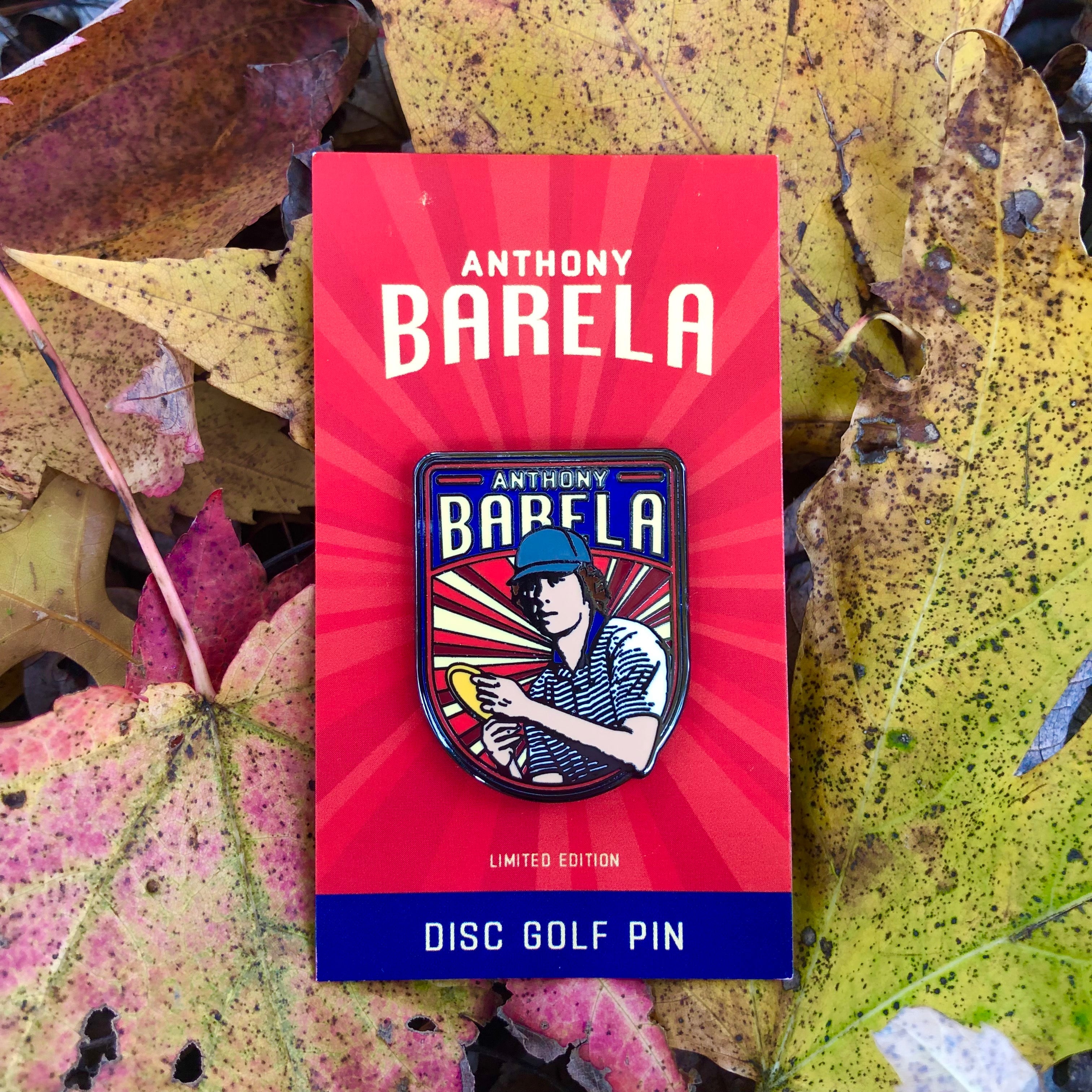 Anthony Barela Disc Golf Pin - Series 1