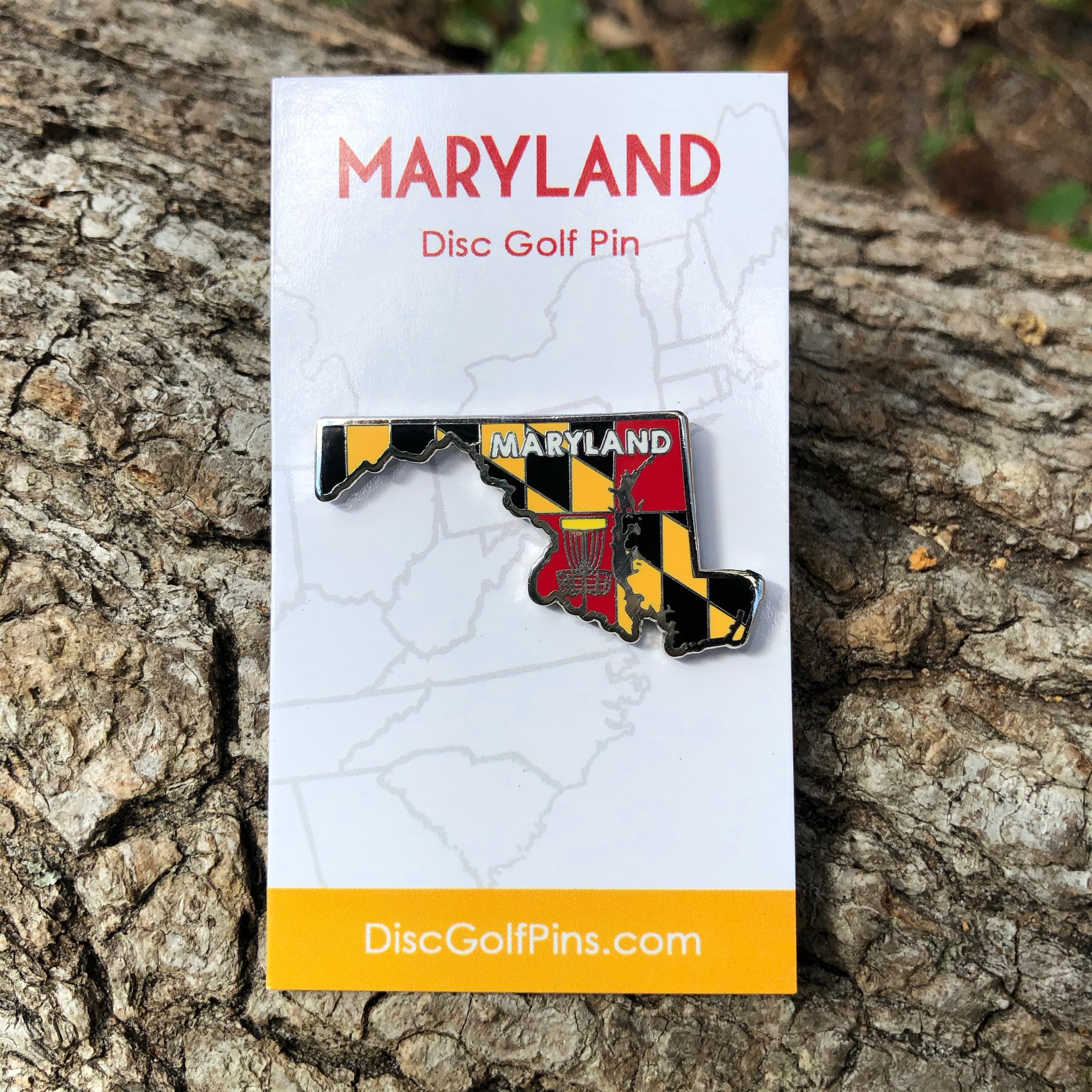 Maryland Disc Golf Pin