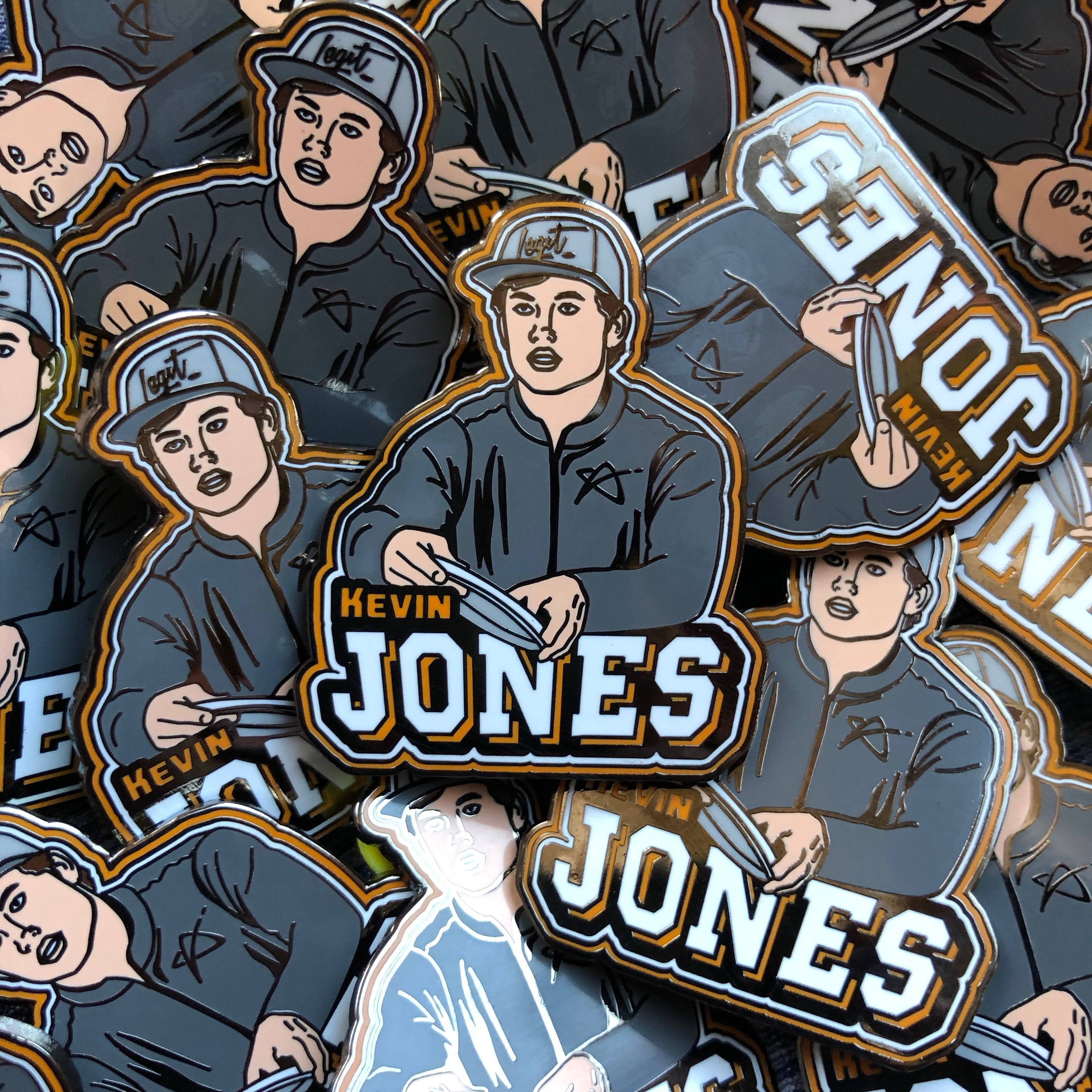 Kevin Jones Disc Golf Pin - Series 1