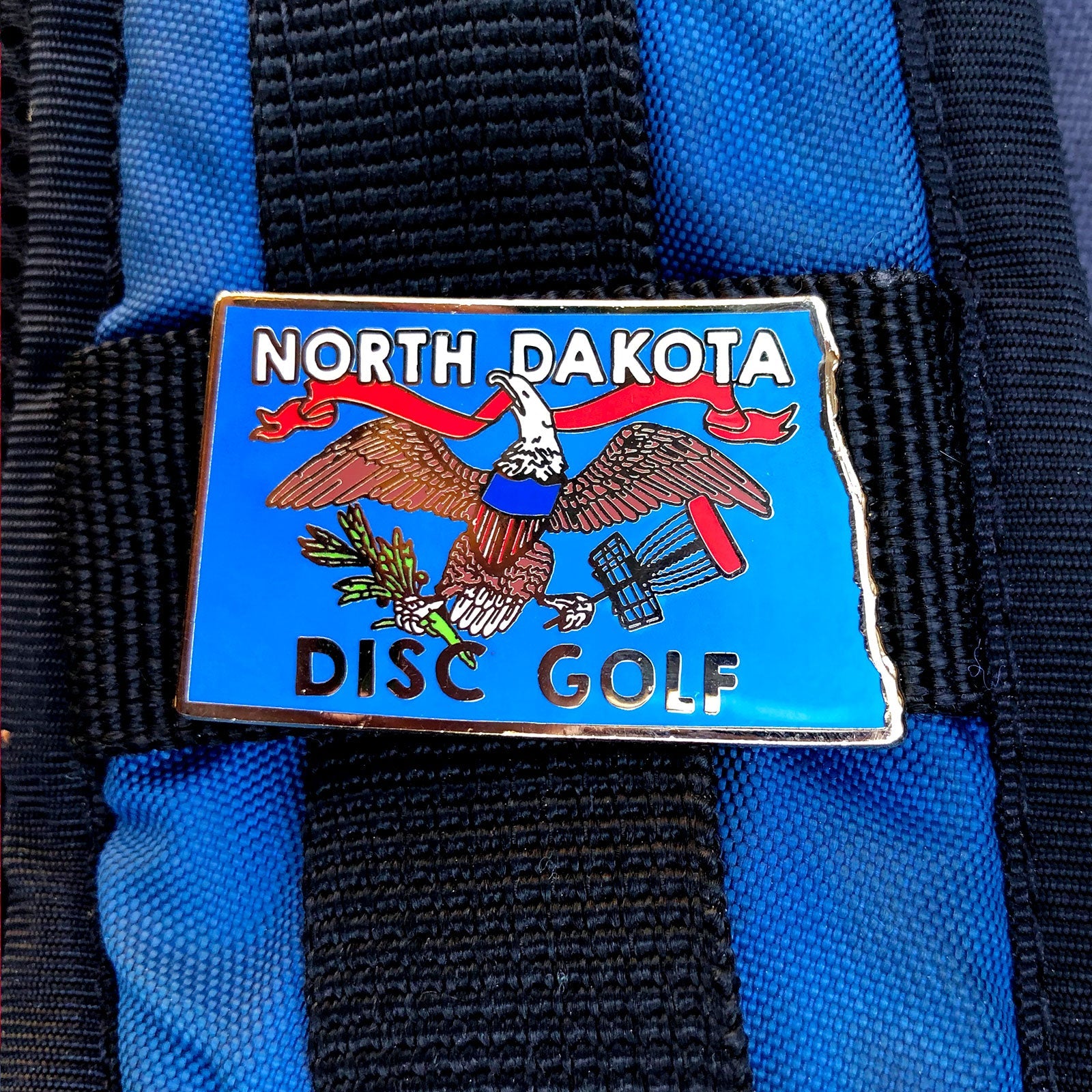 North Dakota Disc Golf Pin