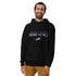 Wind Chill Black Wordmark Hooded Sweatshirt