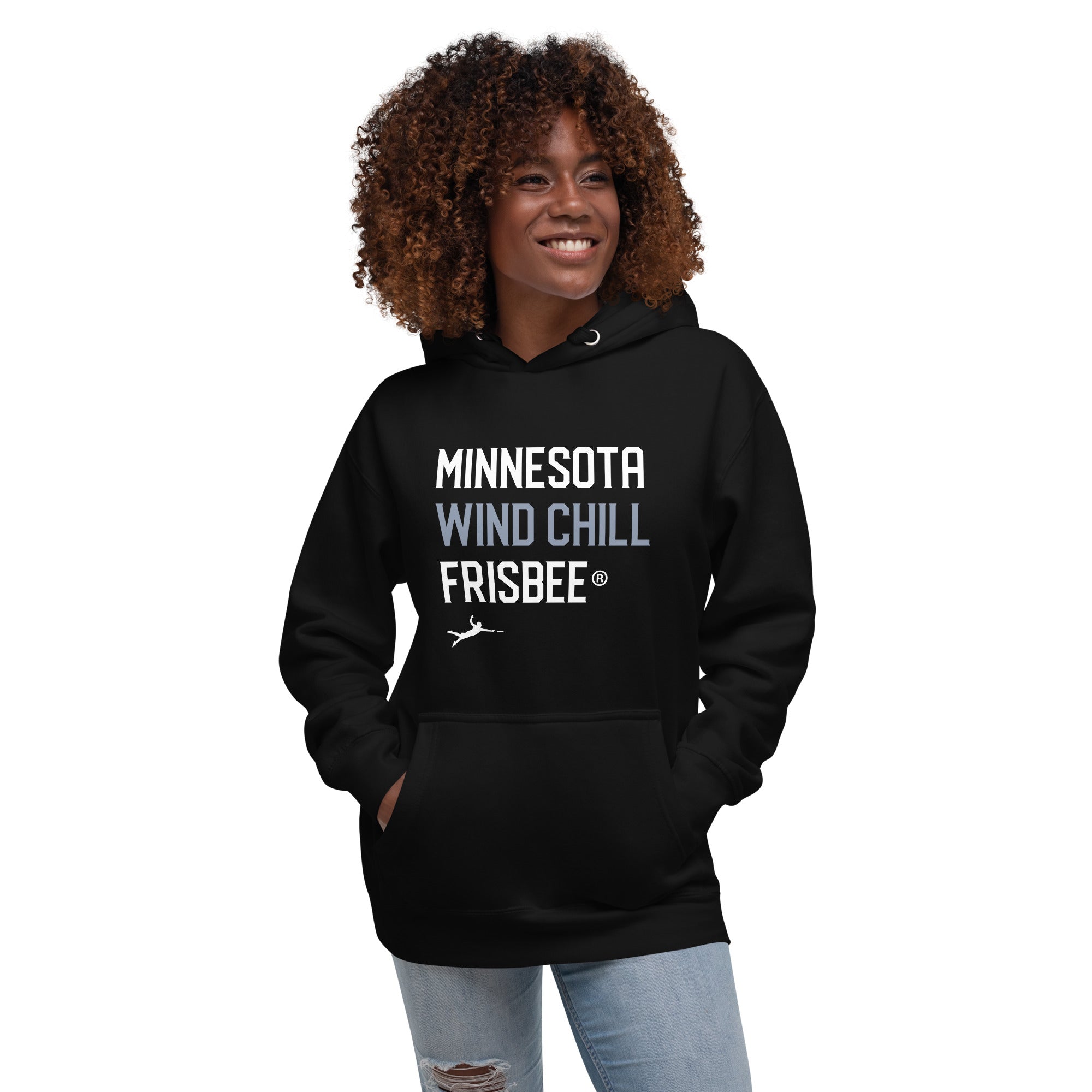 Wind Chill Black Frisbee® Hoodie