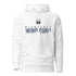 Wind Chill White "Shadow" Hooded Sweatshirt