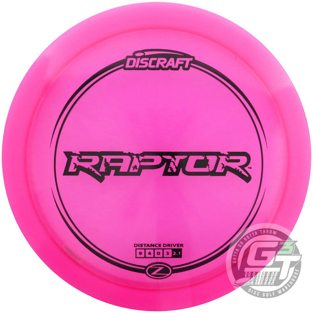 Discraft Elite Z Raptor Distance Driver Golf Disc