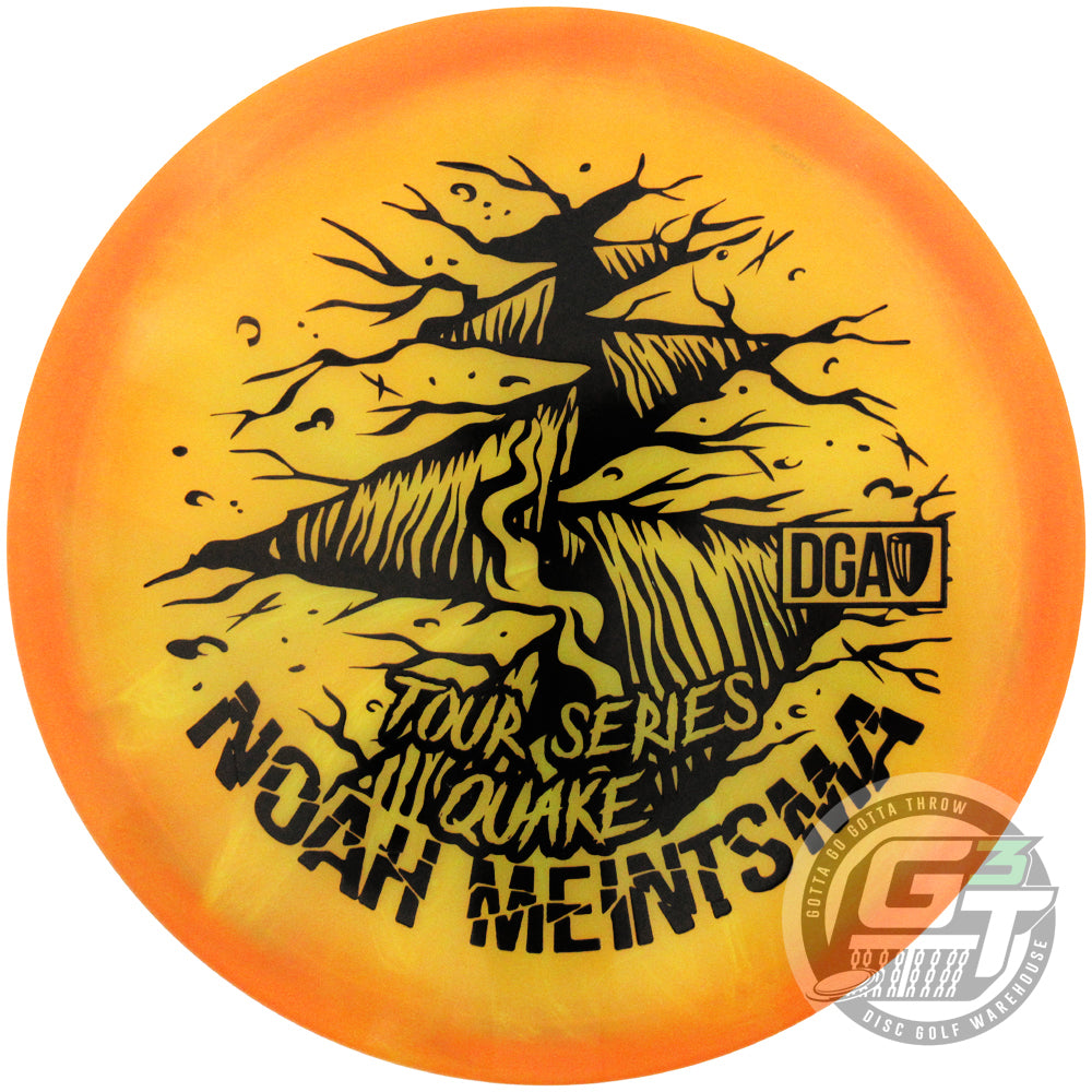 DGA Limited Edition 2023 Tour Series Noah Meintsma Swirl Tour Series Quake Midrange Golf Disc