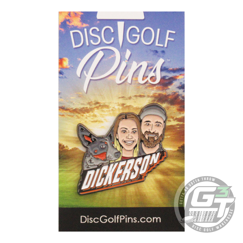 Disc Golf Pins Chris Dickerson Family Series 1 Enamel Disc Golf Pin