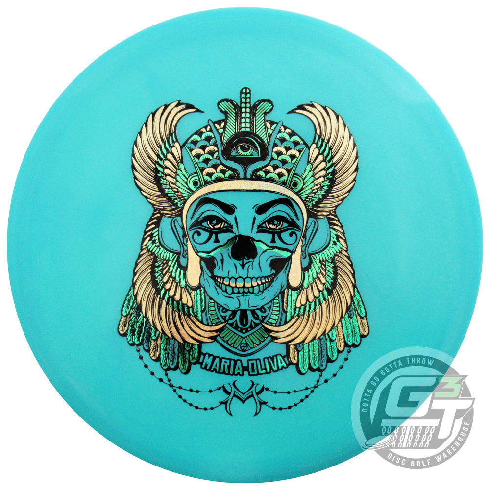 Infinite Discs Limited Edition 2022 Signature Maria Oliva Glow C-Blend Anubis Midrange Golf Disc