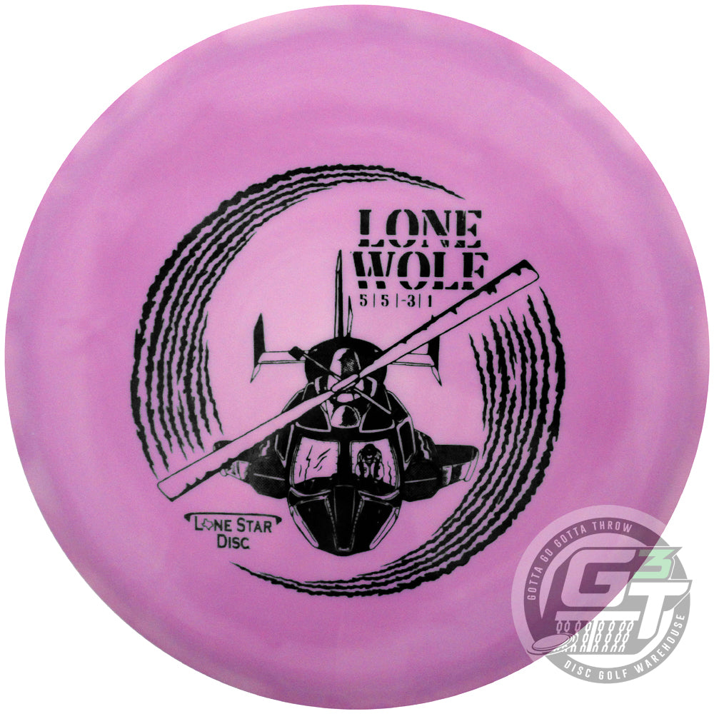 Lone Star Artist Series Bravo Lone Wolf Midrange Golf Disc