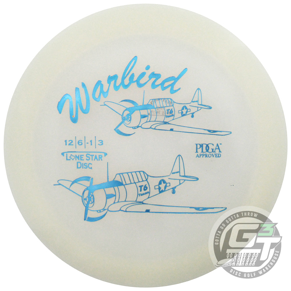 Lone Star Artist Series Glow Bravo Warbird Distance Driver Golf Disc