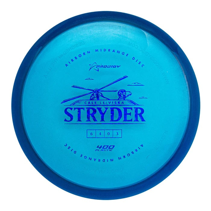 Prodigy Collab Series Cale Leiviska 400 Series Stryder Midrange Golf Disc