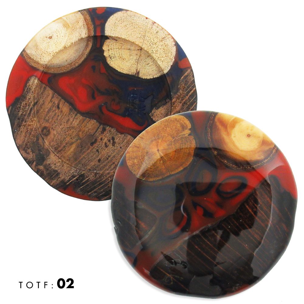 Treasures of the Forest Wood & Resin Mini Marker Disc