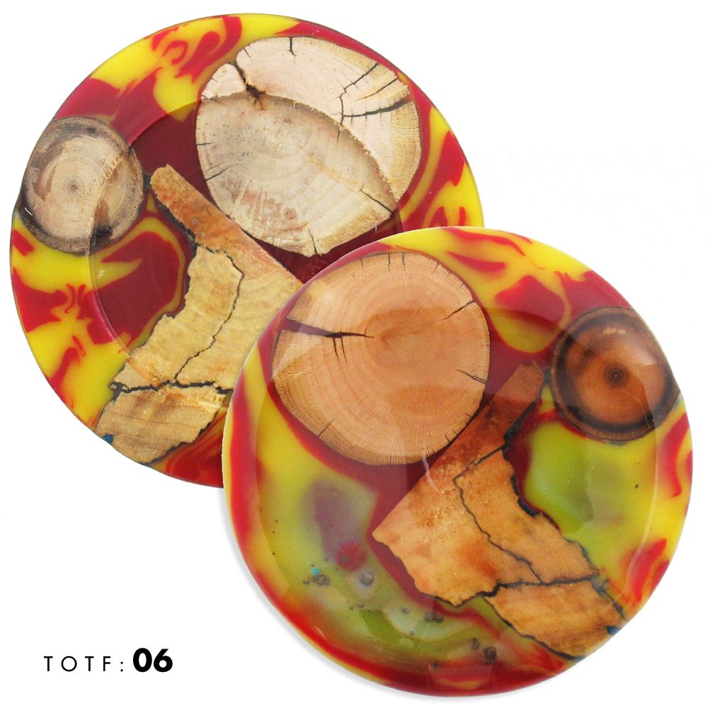 Treasures of the Forest Wood & Resin Mini Marker Disc