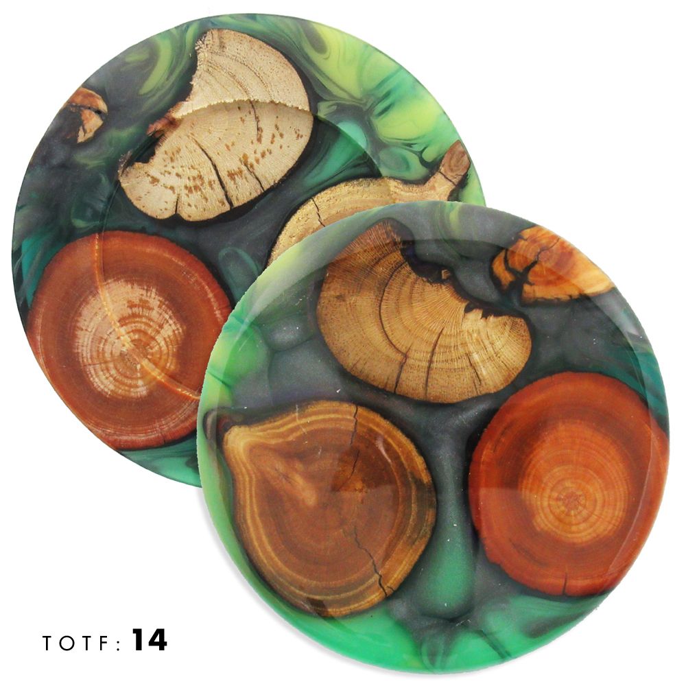 Treasures of the Forest Wood & Resin Mini Marker Disc