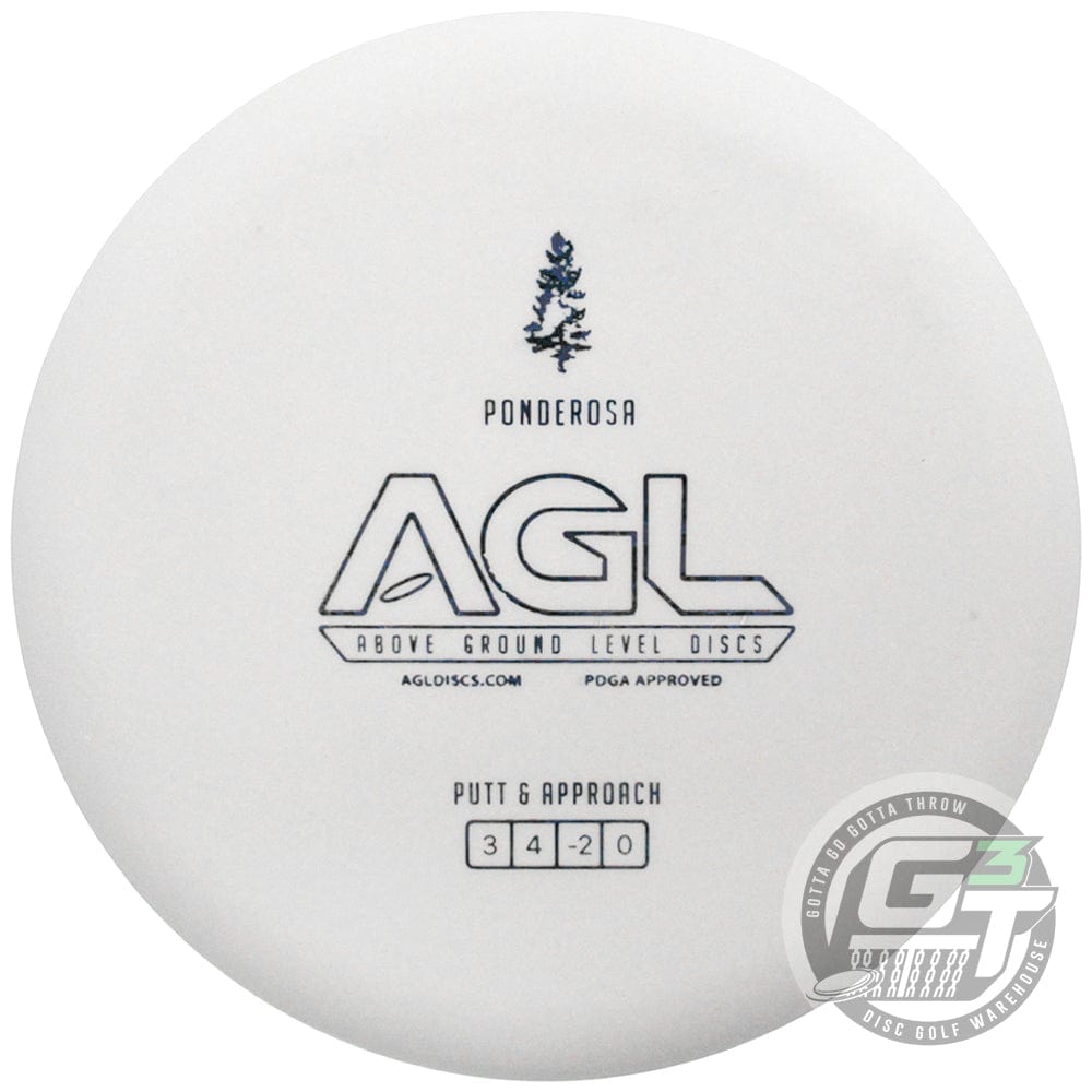 Above Ground Level Discs Golf Disc Above Ground Level Glow Woodland Ponderosa Putter Golf Disc