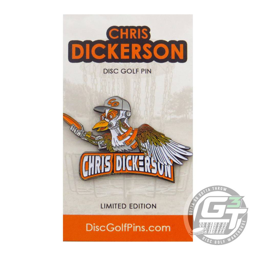 Disc Golf Pins Accessory Disc Golf Pins Chris Dickerson Series 1 Enamel Disc Golf Pin