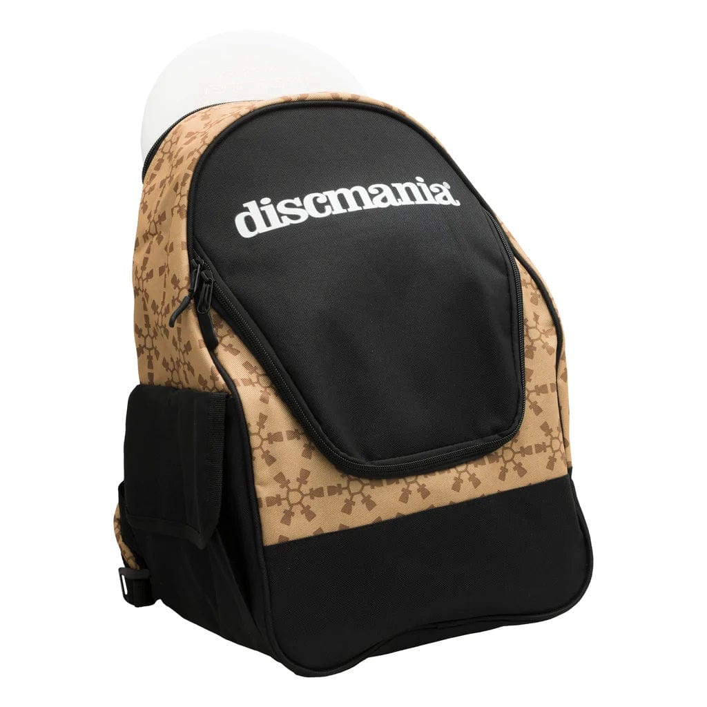 Discmania Bag Tan Discmania Fanatic Go Backpack Disc Golf Bag