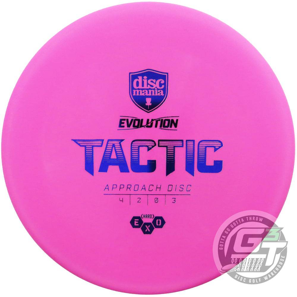 Discmania Golf Disc Discmania Evolution Exo Hard Tactic Putter Golf Disc