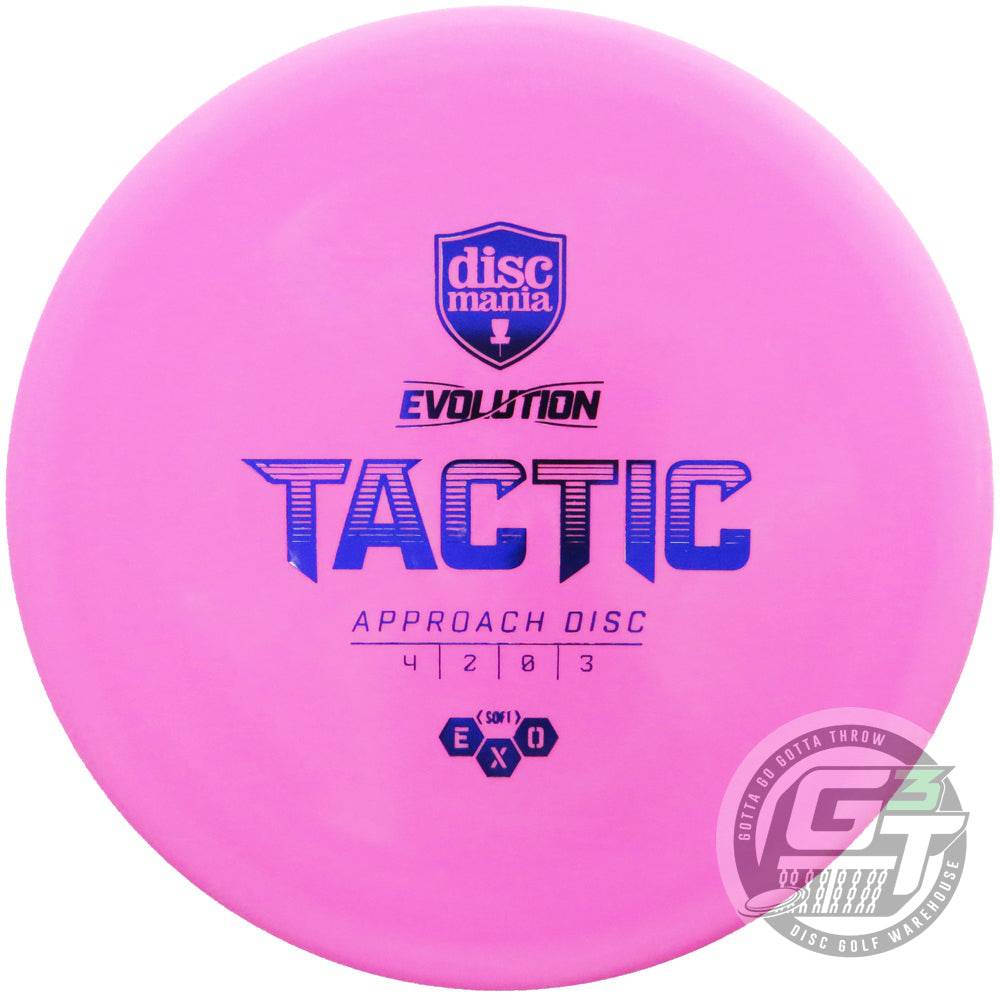 Discmania Golf Disc Discmania Evolution Exo Soft Tactic Putter Golf Disc