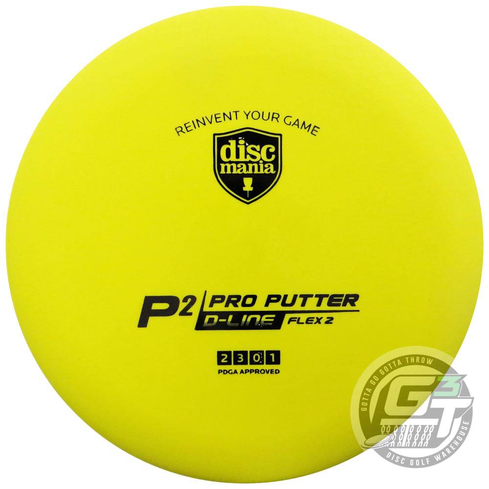 Discmania Golf Disc Discmania Originals D-Line P2 Flex 2 Pro Putter Golf Disc