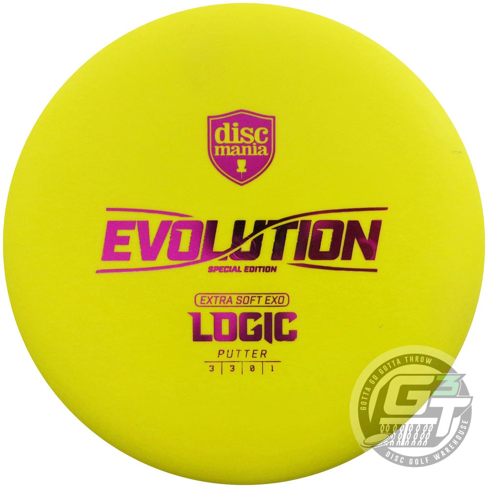 Discmania Golf Disc 173-176g Discmania Special Edition Evolution Exo Extra Soft Logic Putter Golf Disc