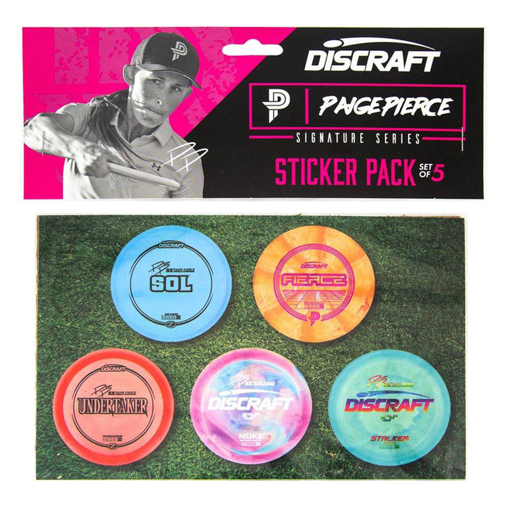 Discraft Accessory Discraft Paige Pierce Signature Series Sticker Pack