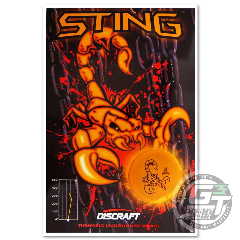 Discraft Accessory Discraft Sting Poster