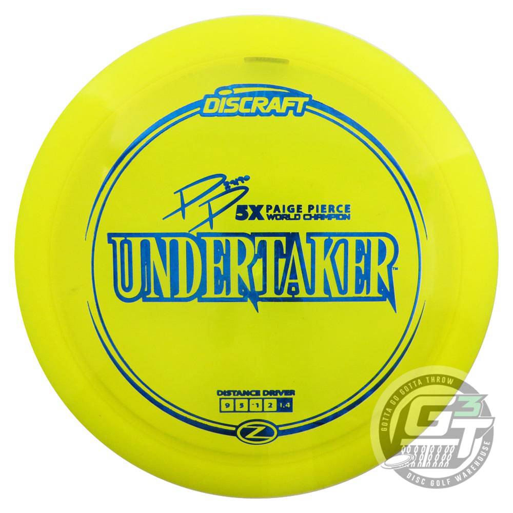 Discraft Golf Disc Discraft Elite Z Undertaker [Paige Pierce 5X] Distance Driver Golf Disc