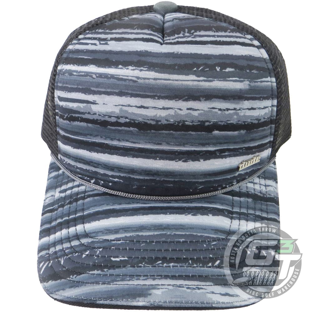 DUDE Matt Bell Trucker Cap Adjustable Mesh Disc Golf Hat - Gotta Go Gotta Throw