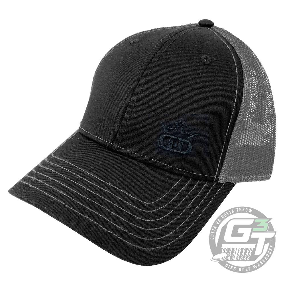 Dynamic Discs Apparel Black / Dark Gray Dynamic Discs Standard D's Logo Snapback Mesh Disc Golf Hat