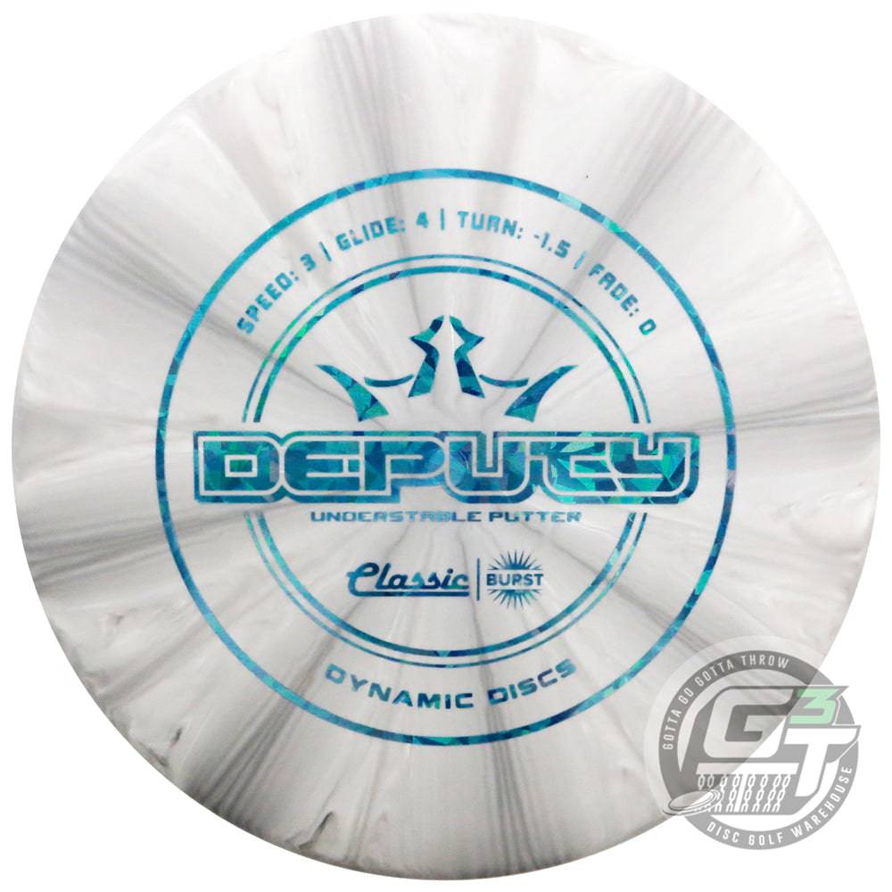 Dynamic Discs Golf Disc Dynamic Discs Classic Line Burst Deputy Putter Golf Disc