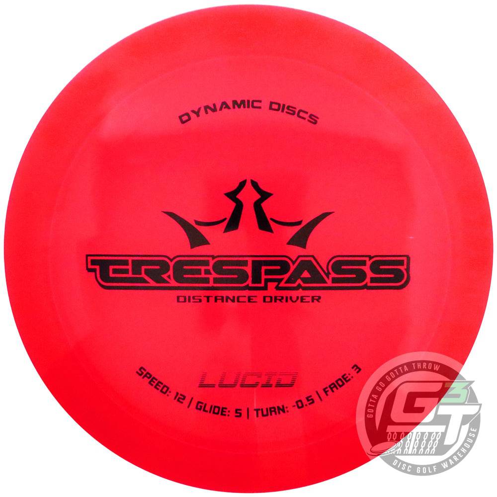 Dynamic Discs Golf Disc Dynamic Discs Lucid Trespass Distance Driver Golf Disc