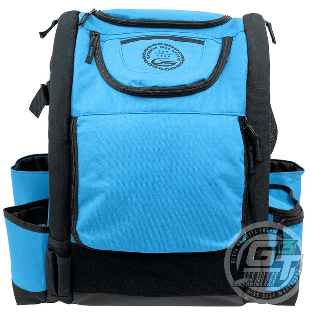 Gateway Disc Sports Bag Blue Gateway Disc Sports Tour Backpack Disc Golf Bag