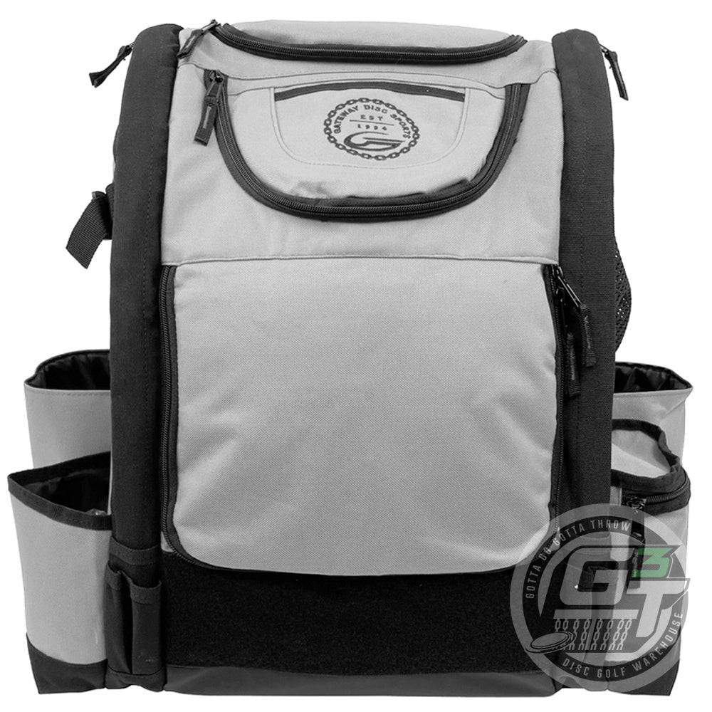 Gateway Disc Sports Bag Gray Gateway Disc Sports Tour Backpack Disc Golf Bag