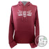 Innova Apparel M / Burgundy Innova Air Force Flex Performance Pullover Hoodie Disc Golf Sweatshirt