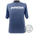 Innova Apparel S / Navy Blue Innova Fairway Tri-Blend Short Sleeve Performance Disc Golf Jersey