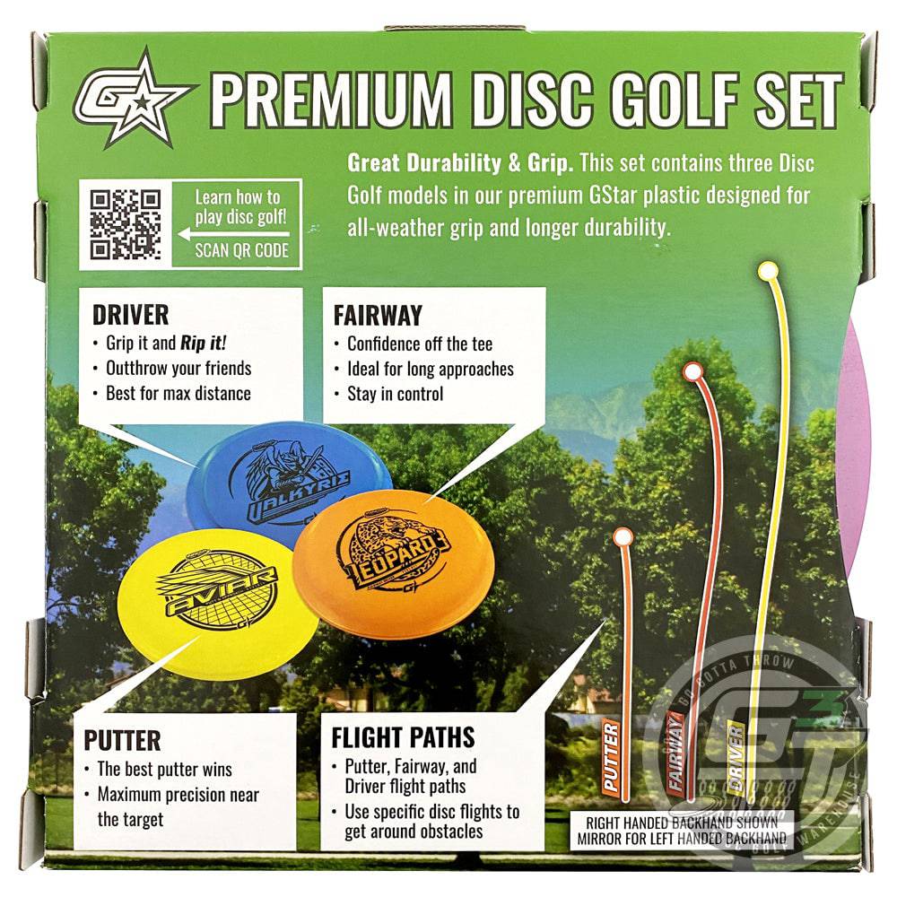 Innova Golf Disc Innova 3-Disc GStar Beginner Disc Golf Set