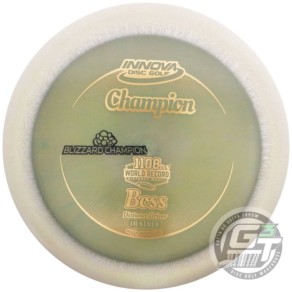 Innova Golf Disc Innova Blizzard Champion Boss Distance Driver Golf Disc