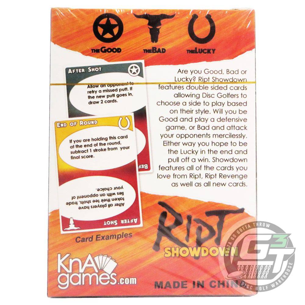 KnA Games Accessory KnA Games RIPT Showdown Disc Golf Card Game