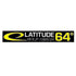 Latitude 64 Golf Discs Accessory Latitude 64 Golf Discs Logo Sticker - Black