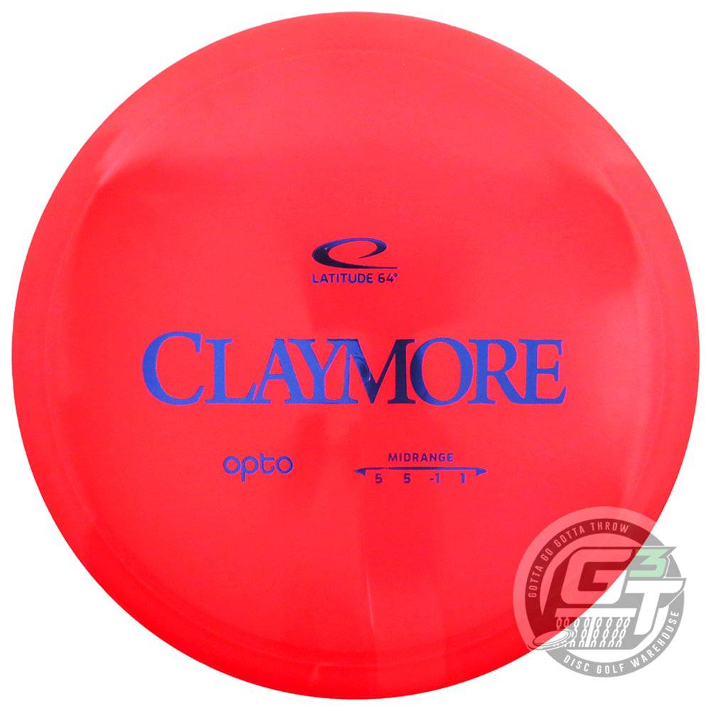 Latitude 64 Golf Discs Golf Disc Latitude 64 Opto Line Claymore Midrange Golf Disc